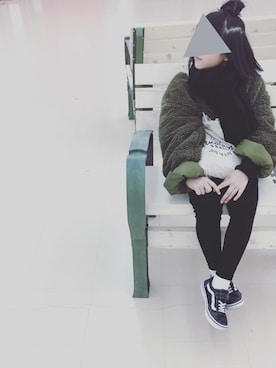 「ヒラキ（ヒラキ）のアイテム（トップス）」を使った、のっさんさん（キッズ・130cm）の冬コーディネート