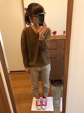 さやってぃさん（レディース・162cm）の冬コーディネート