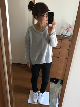 「スプリングSENSEOFPLACE」｜「アイテム（その他）」を使った、さやってぃさん（レディース・162cm）の春コーディネート