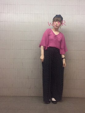 piyonさん（レディース・157cm）の夏コーディネート