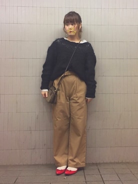 piyonさん（レディース・157cm）の冬コーディネート