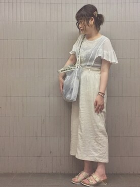 piyonさん（レディース・157cm）の夏コーディネート