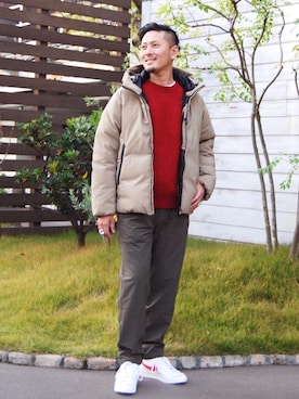 YUTAさん（メンズ・175cm）の冬コーディネート