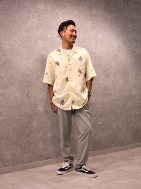 YUTAさん（メンズ・175cm）の夏コーディネート