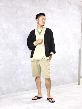 YUTAさん（メンズ・175cm）の夏コーディネート