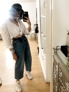 「FILA（フィラ）のアイテム（アクセサリー）」を使った、Karla さん（レディース・163cm）の夏コーディネート
