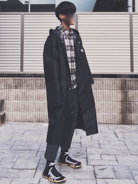 「vetements」｜「アイテム（その他アウター）」を使った、大将さん（メンズ・173cm）の春コーディネート