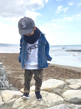 TATAさん（キッズ・100cm）の秋コーディネート