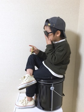 TATAさん（キッズ・100cm）の冬コーディネート