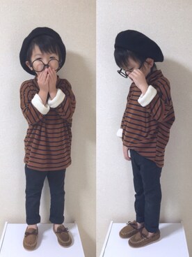 TATAさん(キッズ・100cm)の冬コーディネート