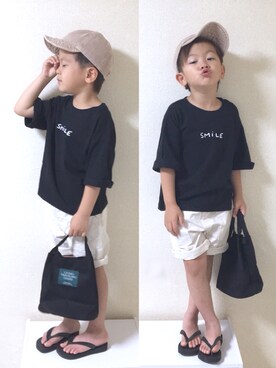 TATAさん(キッズ・100cm)の夏コーディネート