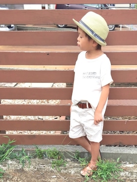 TATAさん(キッズ・100cm)の夏コーディネート