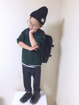 TATAさん（キッズ・100cm）の秋コーディネート