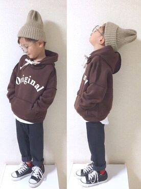TATAさん（キッズ・100cm）の秋コーディネート