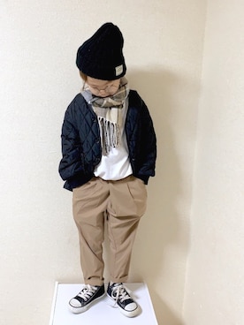 TATAさん（キッズ・100cm）の冬コーディネート