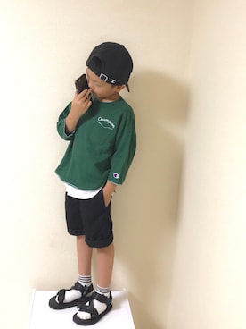 TATAさん（キッズ・100cm）の夏コーディネート