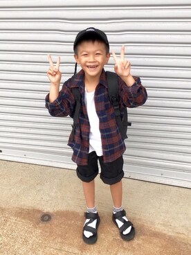 TATAさん（キッズ・100cm）の秋コーディネート