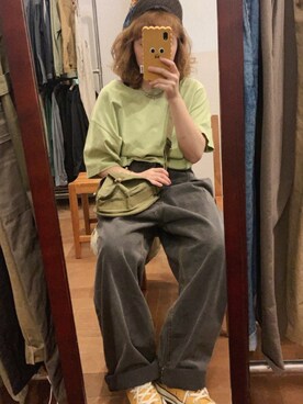 ʕʘ̅͜ʘ̅ʔさんのコーディネート