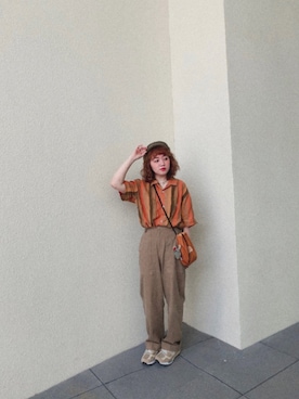 ʕʘ̅͜ʘ̅ʔさん（レディース・155cm）の夏コーディネート