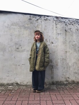 ʕʘ̅͜ʘ̅ʔさんのコーディネート