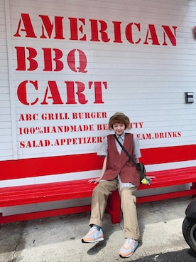 ʕʘ̅͜ʘ̅ʔさんのコーディネート