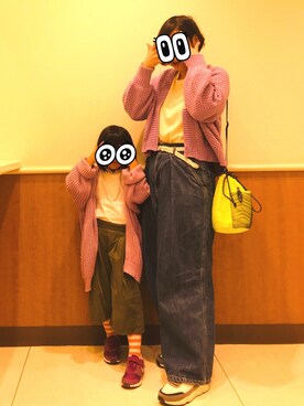 「niko and...（ニコアンド）のオリジナルアソートキルトショルダーバッグ（ショルダーバッグ）」を使った、ニズム。さん（レディース・162cm）の春コーディネート