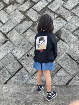 「園児スタイル」｜to-fuさん（キッズ・110cm）の春コーディネート