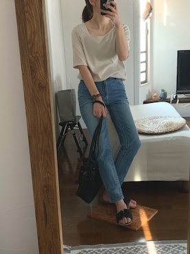 KEIさん（レディース・155cm）の夏コーディネート