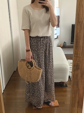 KEIさん（レディース・155cm）の夏コーディネート