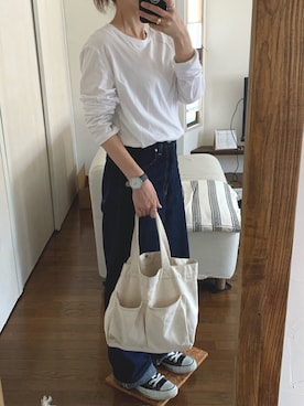 KEIさん（レディース・155cm）の春コーディネート