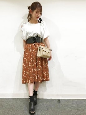 あきりんさん（レディース・163cm）の夏コーディネート