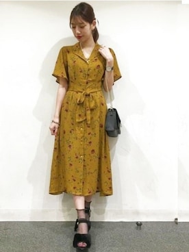 「ファーサンダル」｜あきりんさん（レディース・163cm）の夏コーディネート