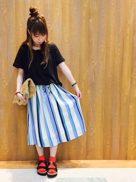 Maaakiさん（レディース・152cm）の春コーディネート