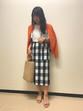 ERIKAさん（レディース・157cm）の春コーディネート