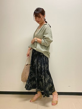 ERIKAさん(レディース・157cm)の夏コーディネート