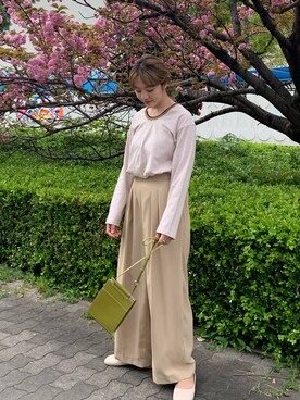 nakaさん（レディース・161cm）の春コーディネート