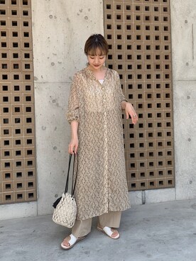 nakaさん（レディース・161cm）の春コーディネート