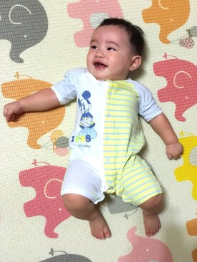 「小猴寶寶」｜BoBoさん（キッズ・70cm）の冬コーディネート