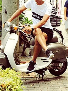 「Quality Peoples（クオリティピープルズ）のアイテム」を使った、Sさん（メンズ・177cm）の春コーディネート