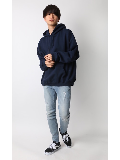 ｔ Lazar Gildanのパーカーを使ったコーディネート Wear