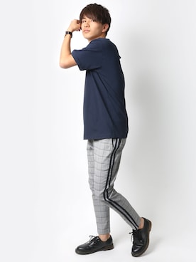 Lazarさん（メンズ・180cm）の春コーディネート