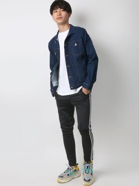 Lazarさん（メンズ・180cm）の春コーディネート