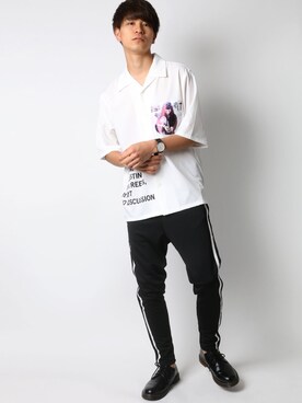 Lazarさん(メンズ・180cm)の春コーディネート