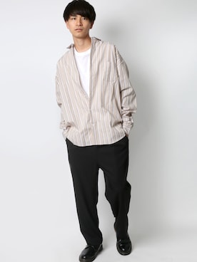 Lazarさん（メンズ・180cm）の春コーディネート