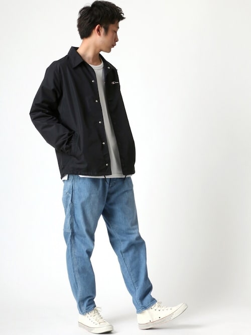 ｔ Lazar Championのナイロンジャケットを使ったコーディネート Wear