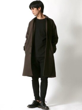 「Lazar（ラザル）のアイテム（ジャケット/アウター）」を使った、Lazarさん（メンズ・177cm）の秋コーディネート