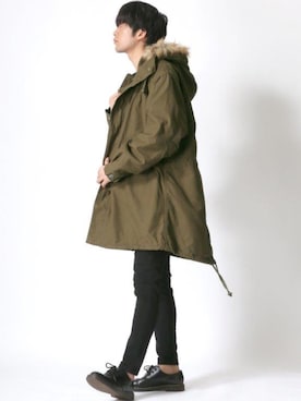 「Lazar（ラザル）のアイテム（ジャケット/アウター）」を使った、Lazarさん（メンズ・177cm）の秋コーディネート