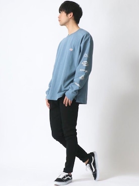 Lazarさん(メンズ・177cm)の冬コーディネート