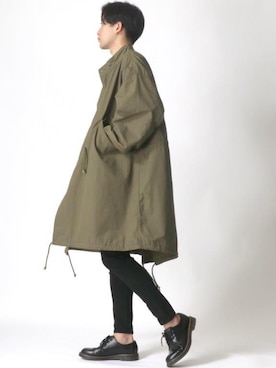 「Lazar（ラザル）のアイテム（ジャケット/アウター）」を使った、Lazarさん（メンズ・177cm）の春コーディネート