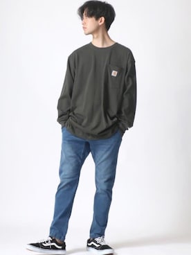 Lazarさん(メンズ・177cm)の春コーディネート